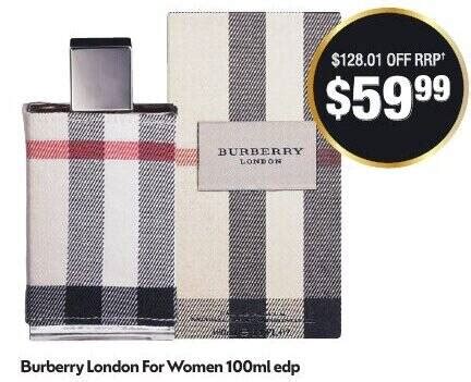 Burberry London chemist warehouse